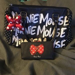 Minnie Mouse Disney Parks Handbag & wallet